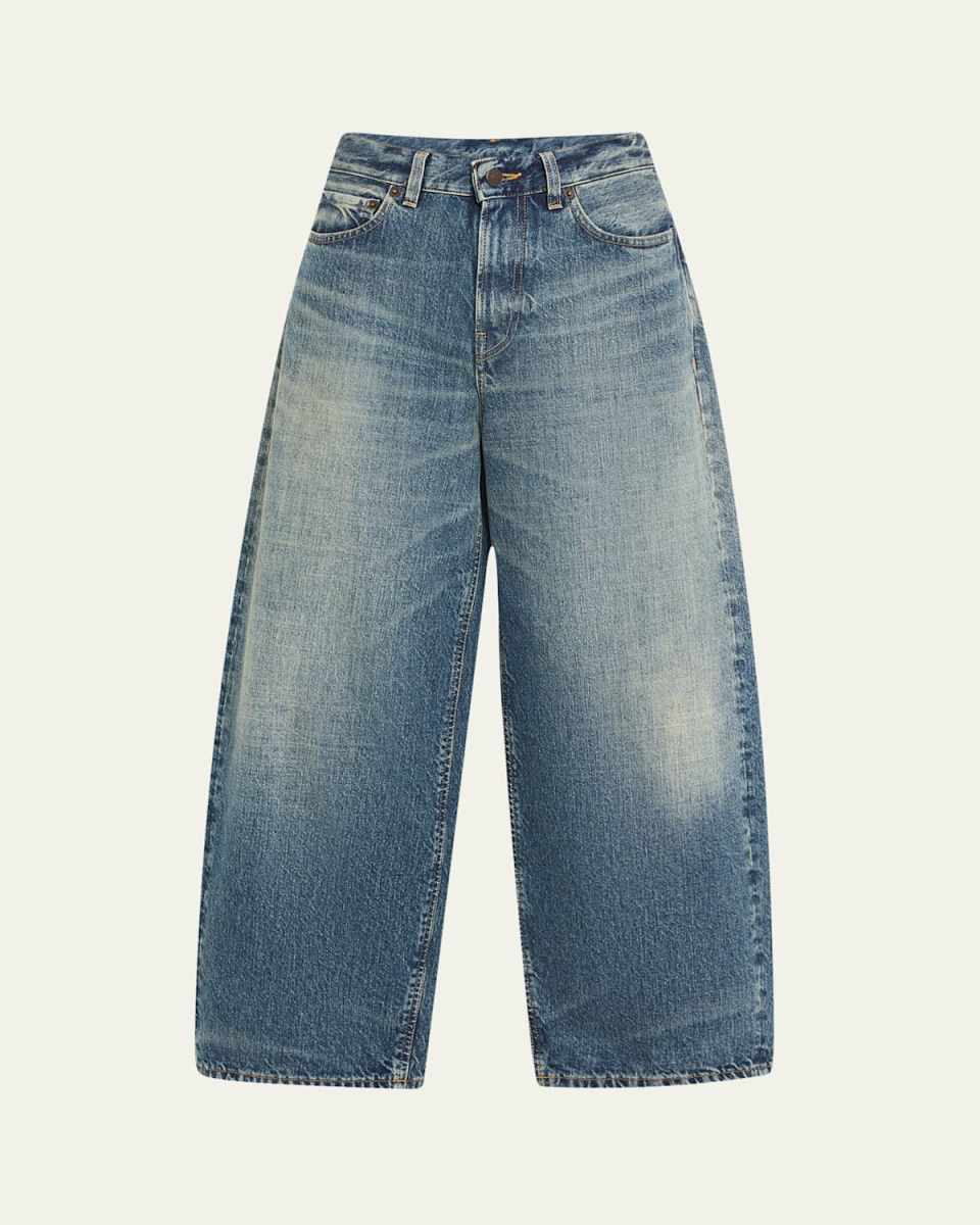 Cropped Roomy Jeans